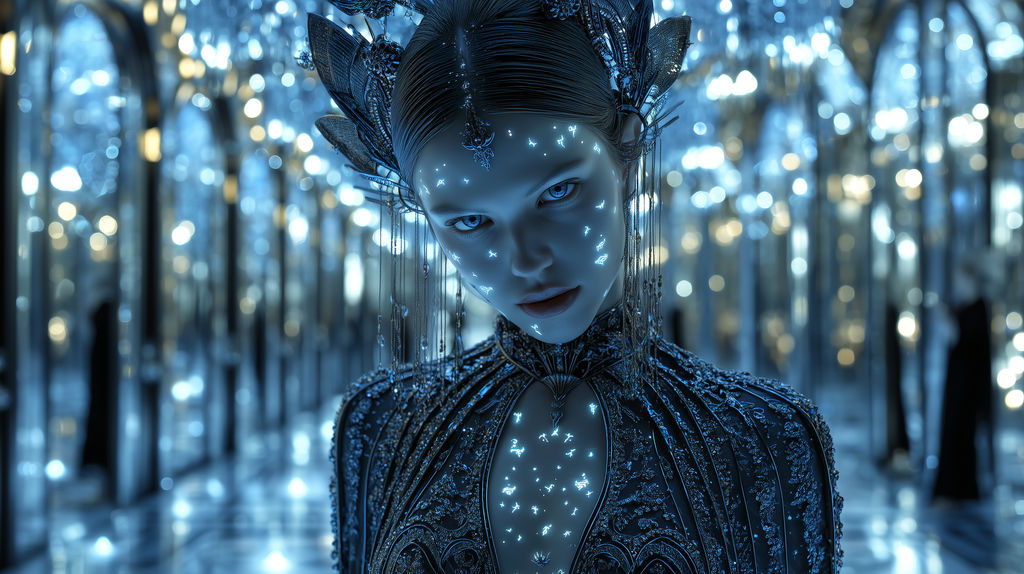 Futureistic Princess Futuristic Queen 1/2 by NeantAI on DeviantArt