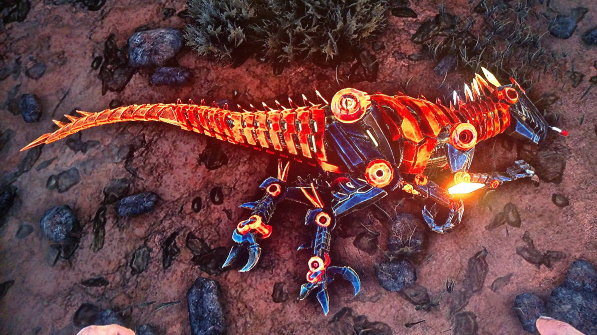 Techno raptor! by CalloftheRaptor on DeviantArt