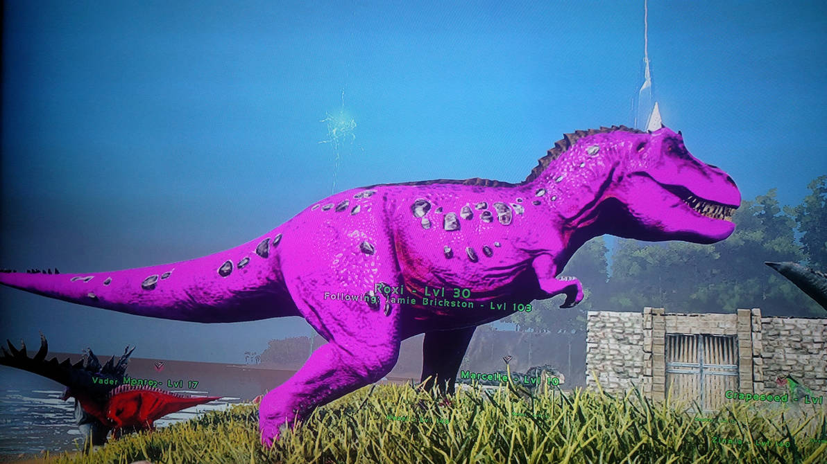Roxi the pink T-Rex! by CalloftheRaptor on DeviantArt