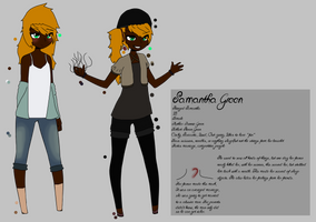 Stringed Samantha's Bio (Creepypasta Oc)