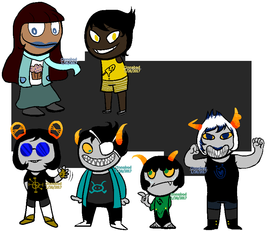 F-C|I should be drawin other stuffs oops|Homestuck