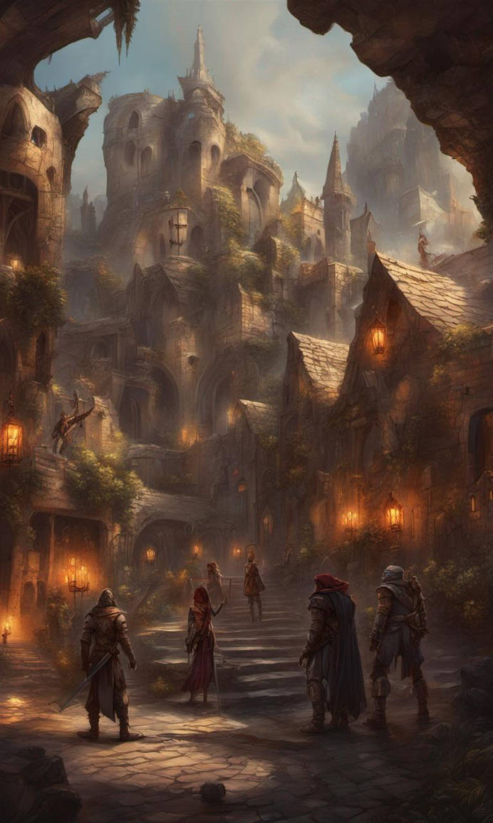 View worthy of a fantasy story by EDESI on DeviantArt