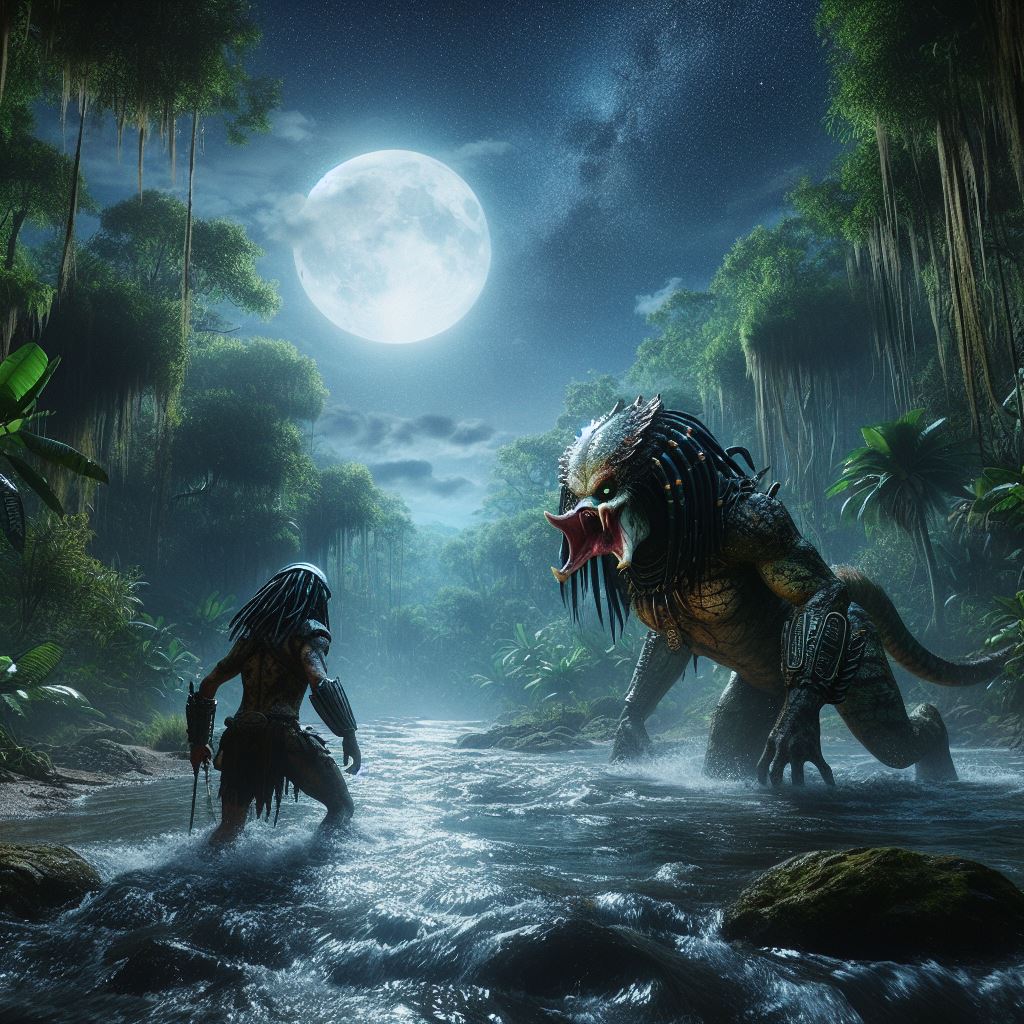 Mutated Predator Predator against a large mutated Predator by EDESI on DeviantArt