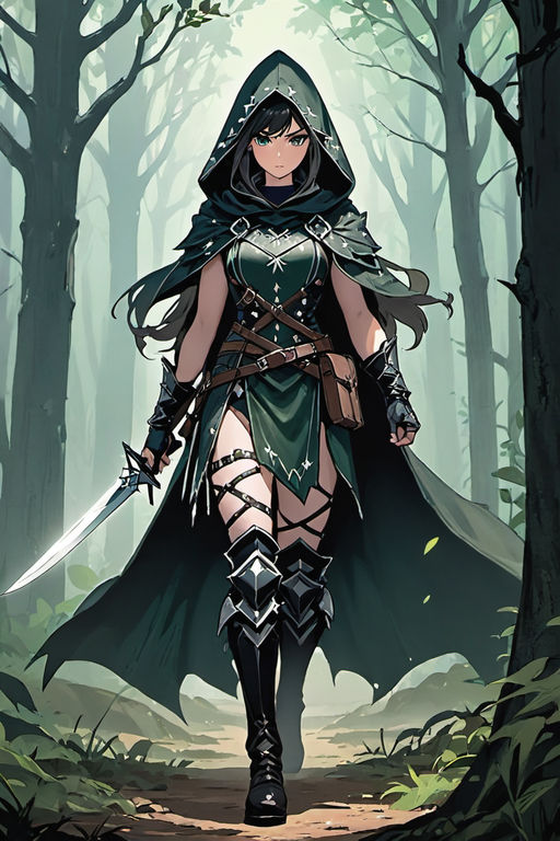 Anime Ranger Girl by EDESI on DeviantArt