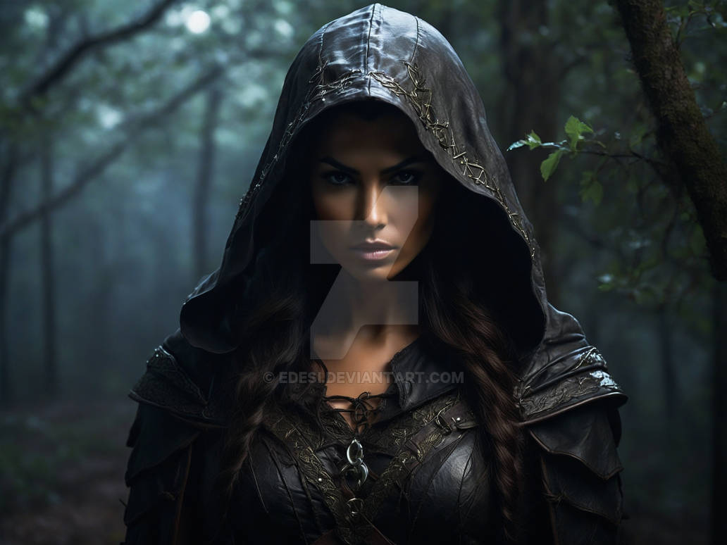 Ranger Woman Portrait by EDESI on DeviantArt