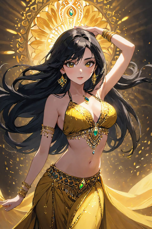 Anime Belly Dancer by EDESI on DeviantArt