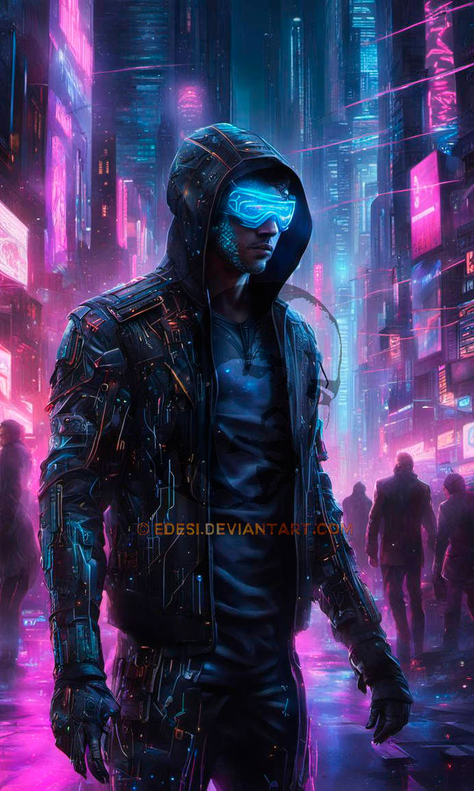 Cyberpunk Hacker by EDESI on DeviantArt