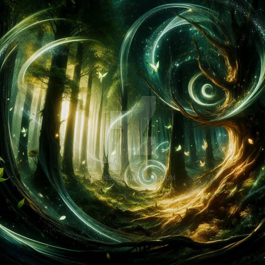 Enchanted forest by EDESI on DeviantArt