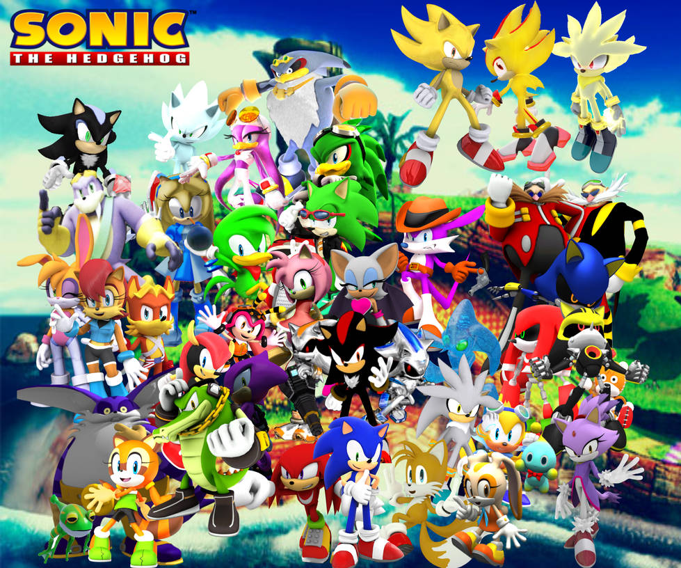 List 96+ Images pictures of all the sonic characters Full HD, 2k, 4k