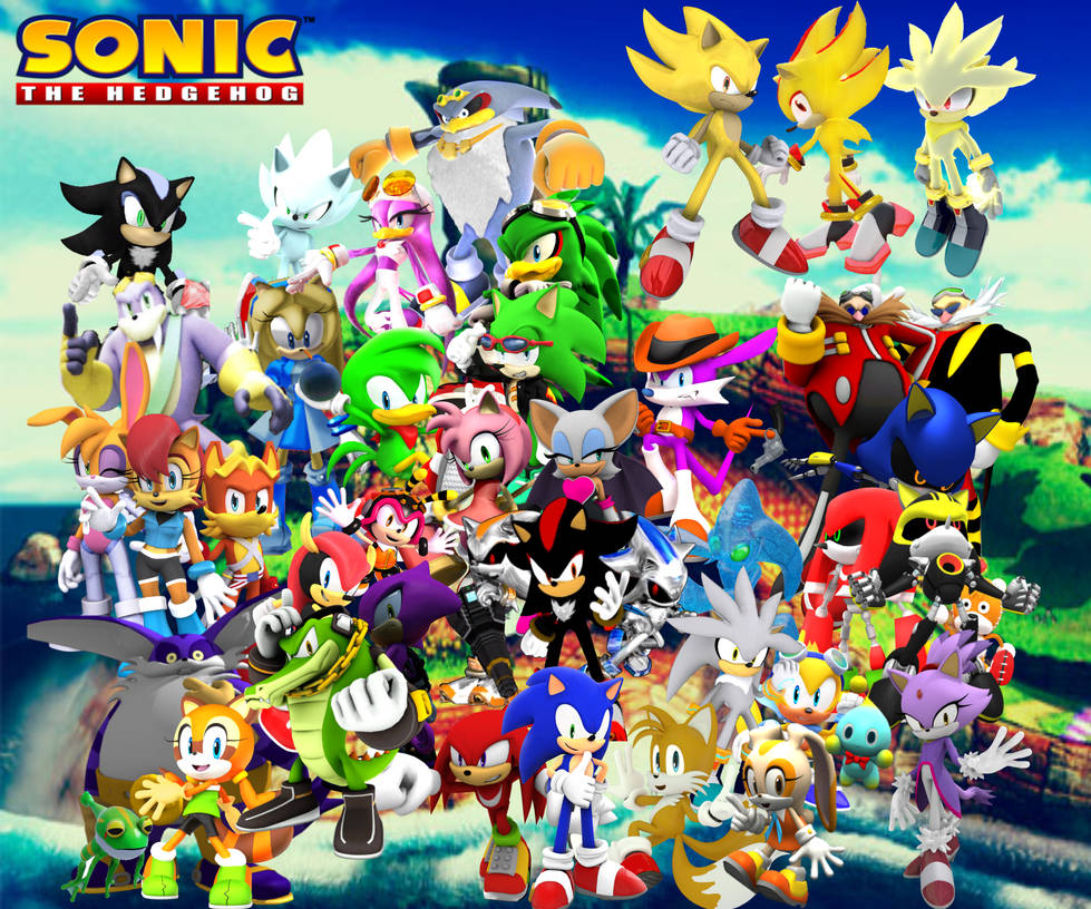 Unleashing The Speed: All About Sonic Characters