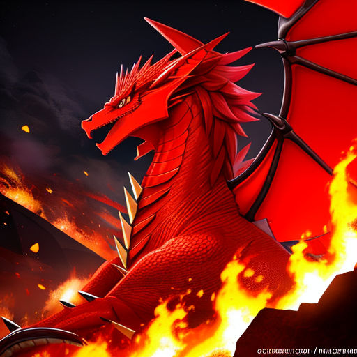 Red Dragon 2 by MagiTGArt on DeviantArt