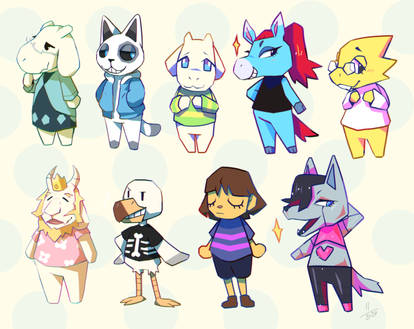 Animal Crossing Undertale