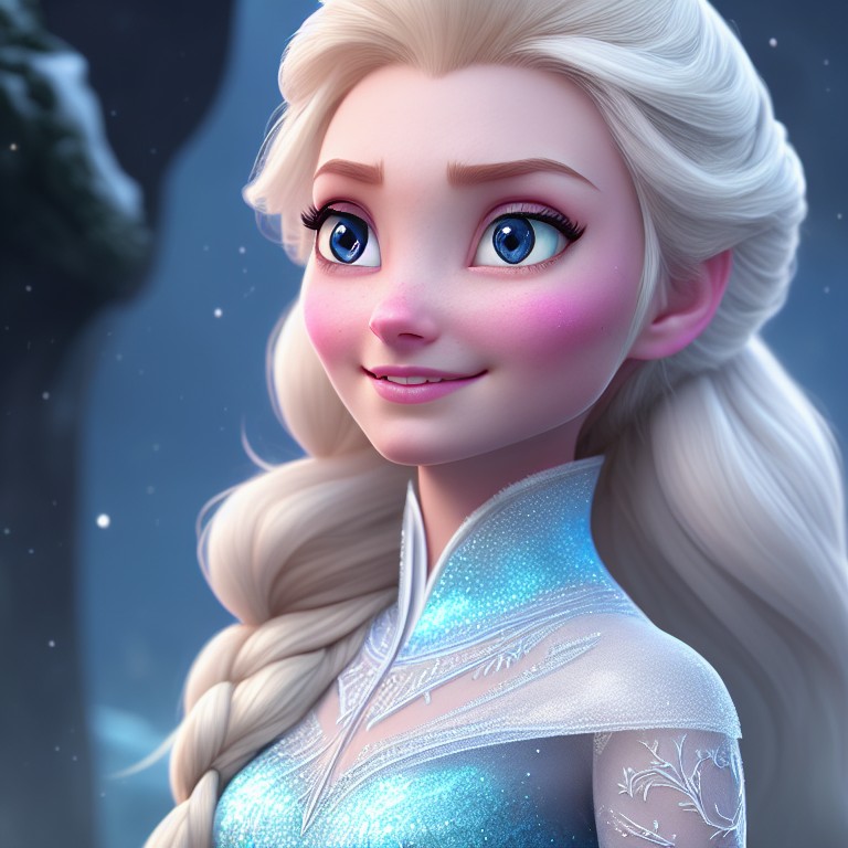 Elsa. Frozen. Fan art. by Novel-games on DeviantArt