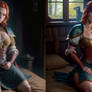 Attempt to create Triss Meoigold - 2:)))) Fan art.