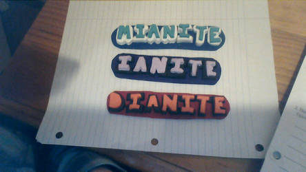 Mianite Dianite and Ianite