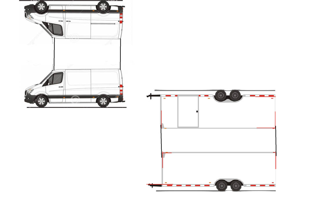 Sprinter Paper Template Sprinter papercraft by trucker1771 on DeviantArt