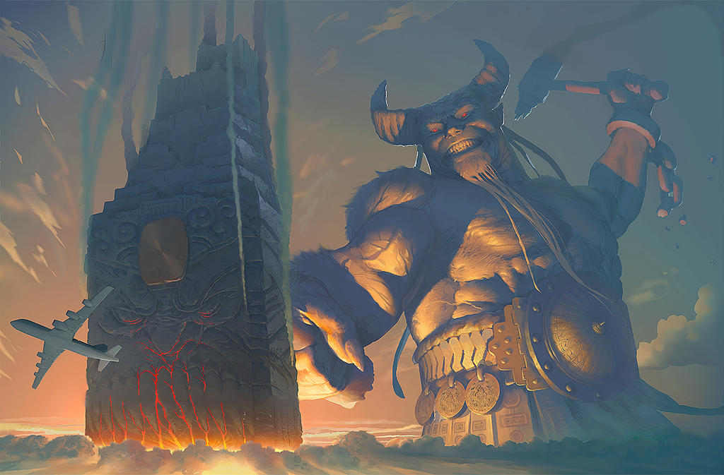 Weaponsmith Demon Demon Blacksmith by stahlber on DeviantArt