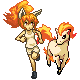 Pixel-PokemonTrainer Ponyta