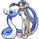 Pixel-PokemonTrainer Dragonair