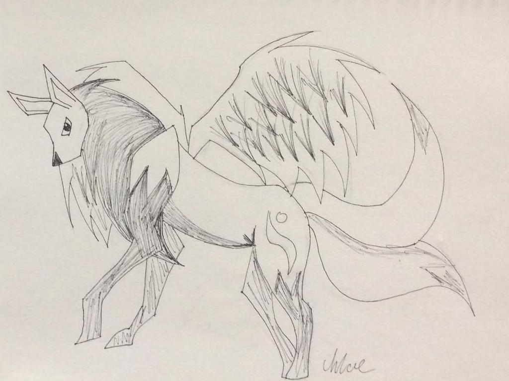 mythic wolf by spysniper on DeviantArt