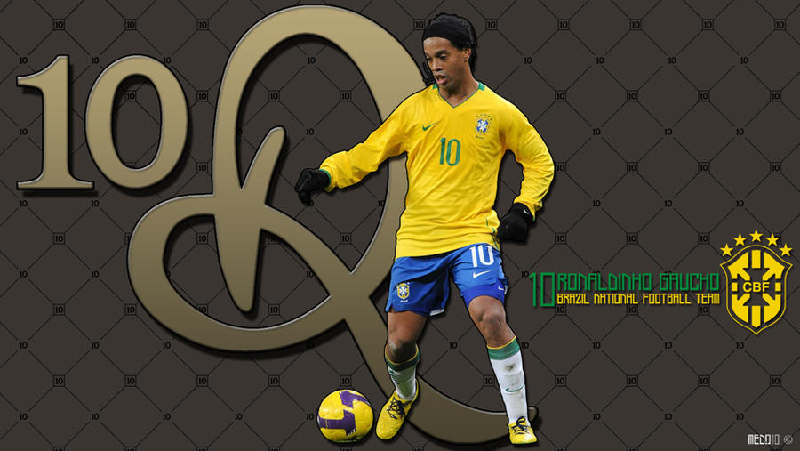 Ronaldinho Brazil Wallpaper 2 By Razer10 On Deviantart