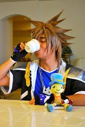 Sora: Tea time with Jiminy