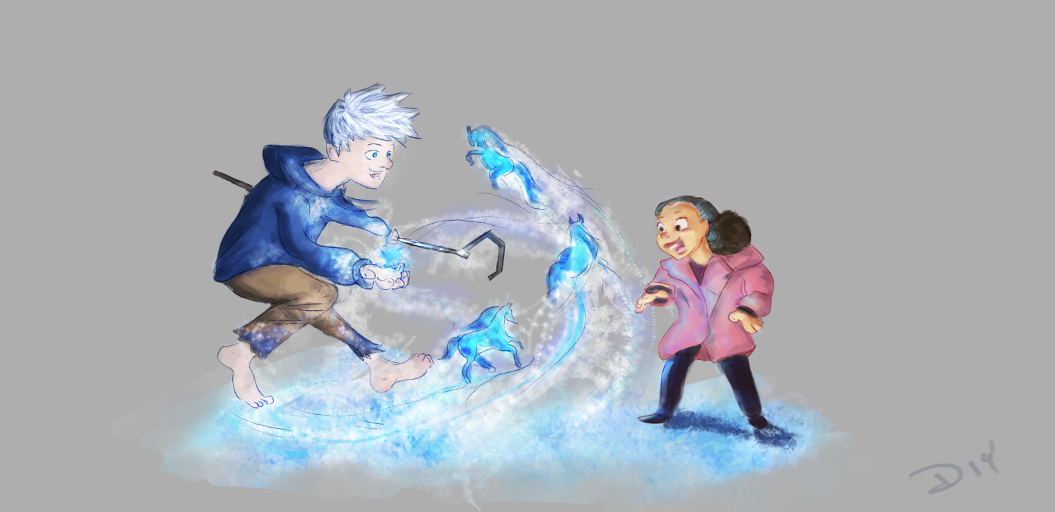 Jack Frost and Girl
