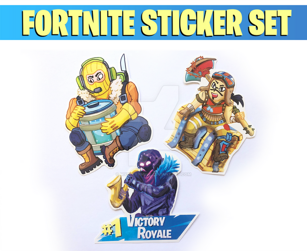 Fortnite Ruby Sticker Fortnite Stickers Set by MysteryMint on DeviantArt