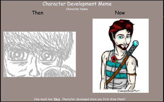 Character Dev Meme - Xephos - Exzas bored