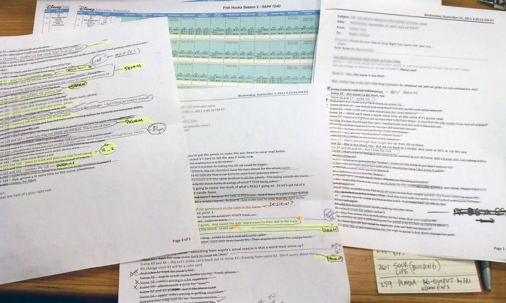 The Dreaded Storyboard Notes by shermcohen on DeviantArt