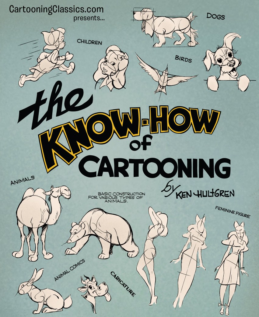 The Know-How of Cartooning -- Cover Reconstruction
