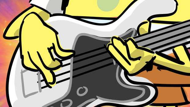 SpongeBob Rockin' the Bass