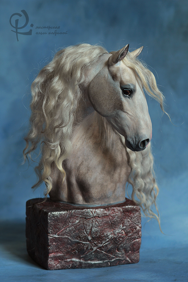 Andalusian horse.