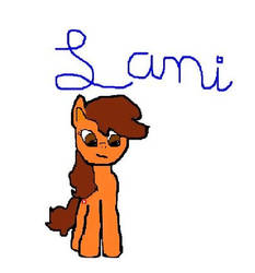 Lani as a pony