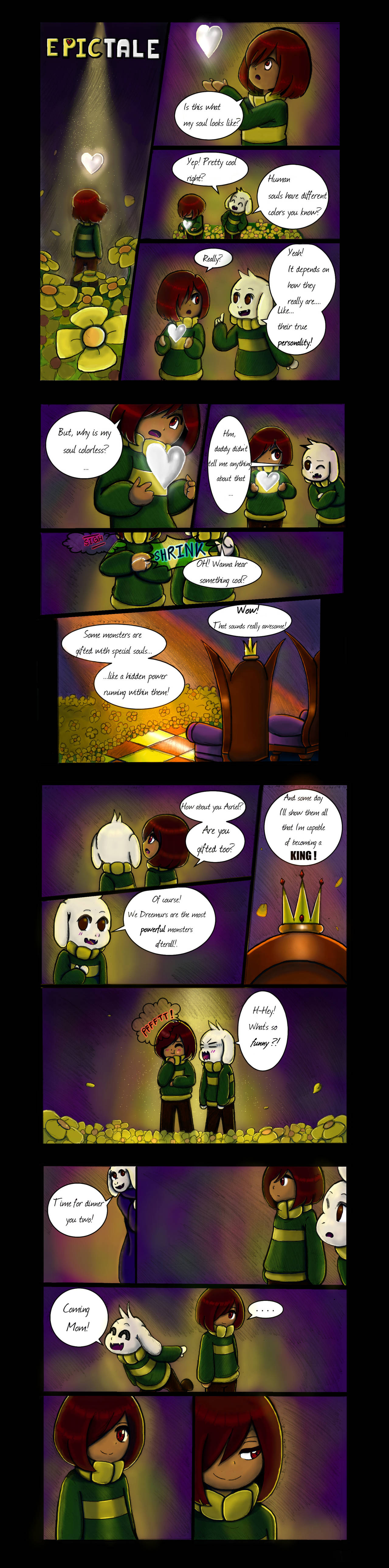 Epic Tale Red Epictale! Comic Scene One by Balshumet on DeviantArt