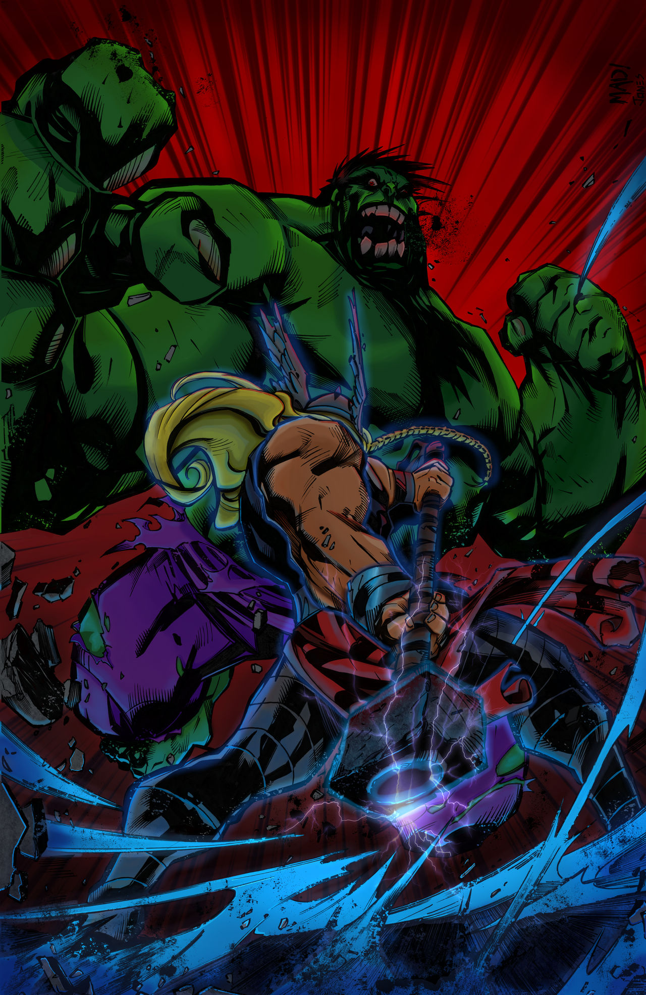 Brawl of the Century: Hulk v Thor