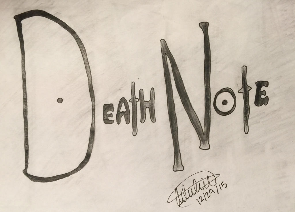 Deviantart Do Red Note Death Note by FantageDawn on DeviantArt