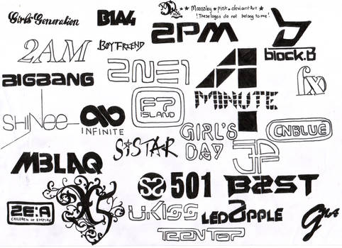 Kpop Logos