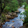 A rocky little river