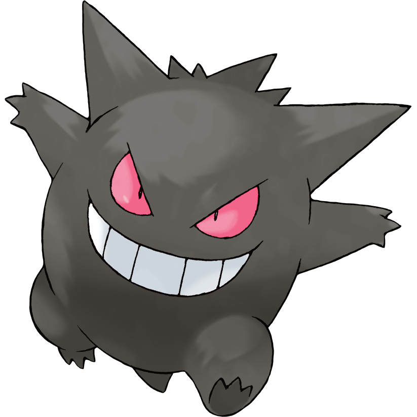 My version of shiny Gengar - Imgflip