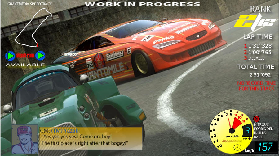 Bezel Project Ridge Racer Ridge Racer Reloaded screen by Hotrod89 on DeviantArt