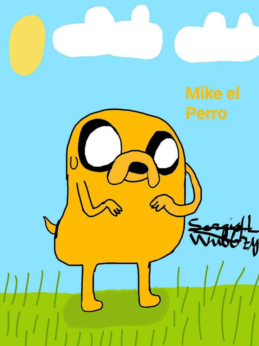 My draw of Jake the Dog - Adventure Time by SERGIBLUEBIRD16 on DeviantArt