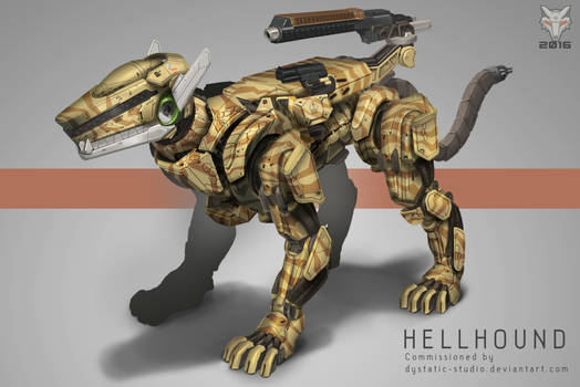 Commission: Hellhound