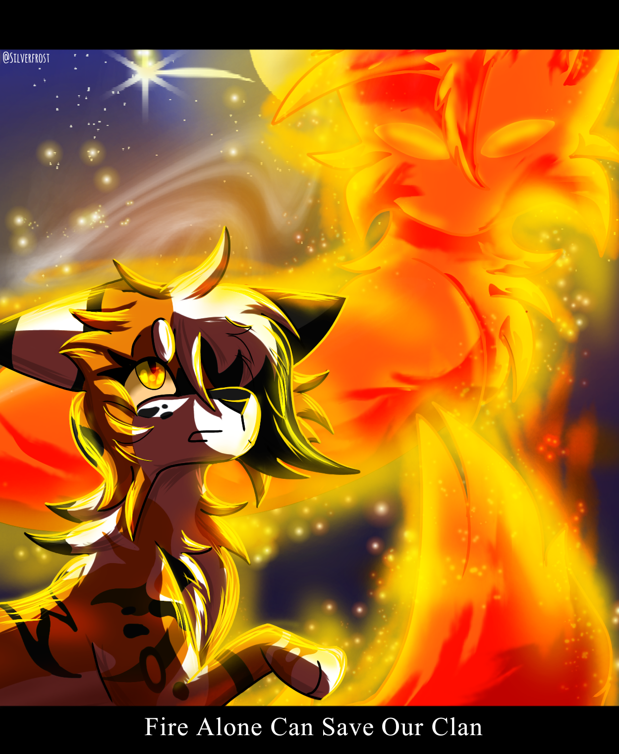 Fire Alone Can Save Our Clan (Scene) by SilverfrostArt on DeviantArt