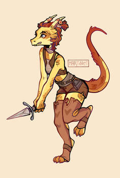 [AUCTION ENDED] kobold warrior