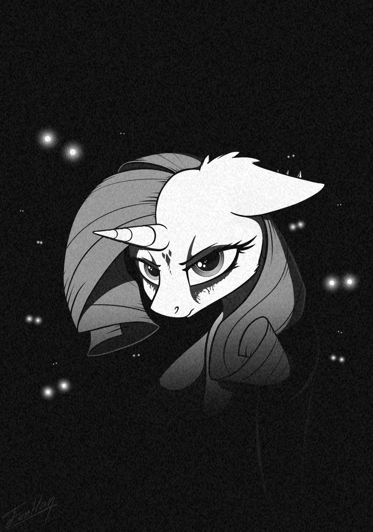 Rarity in the dark by DipFanken on DeviantArt