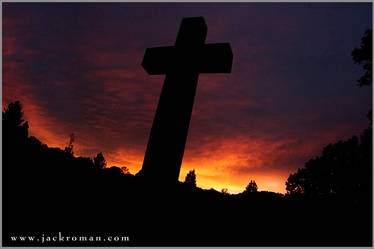 Cemetery Sunset