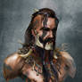 Bust of barbarian