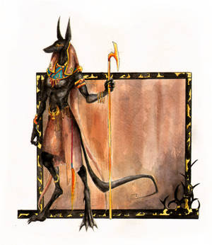 Anubis Standing