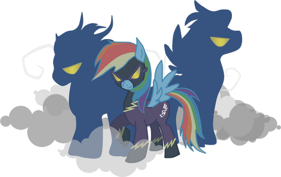 Shadow Bolt Rainbow Dash